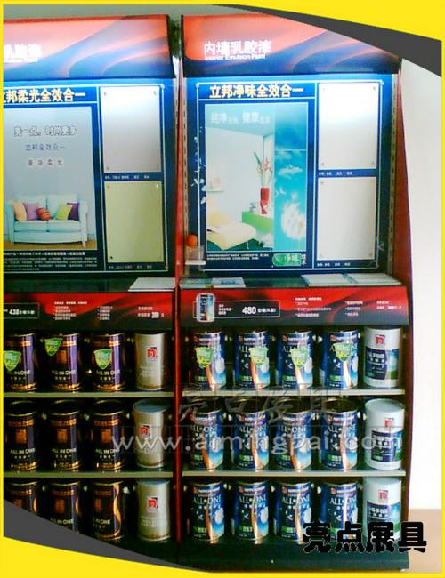 TL07多功能涂料油漆展架 廠家直供，一站式展示解決方案